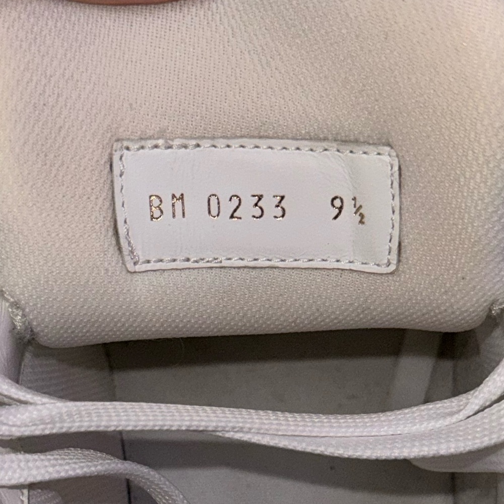 LV Trainer sneaker, size 9.5, blue and white - Picture 7 of 9